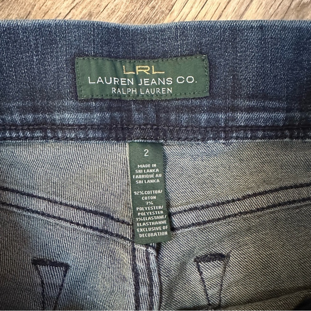 Lauren Jeans Co. Ralph Lauren Women's Skinny‎ Jeans Blue Size 2 Stretch - Picture 3 of 7